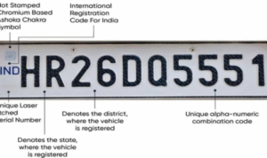 HSRP number plate order online